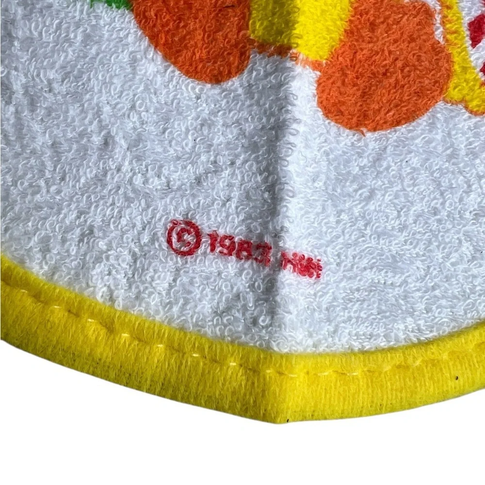 Vintage 1983 Baby Duck Bib Butterfly “Delivered With Love By Marshall & Cheung”